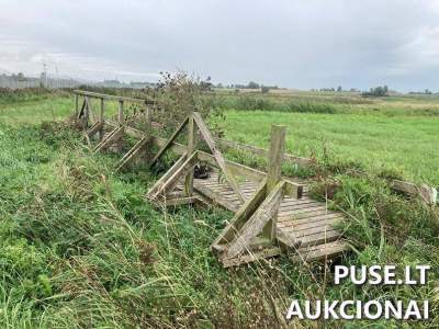 Parduodamas tiltas Nr.17 aukcione pradine kaina 1210 EUR - unikalus technikos objektas gyvai