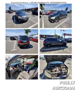 Keleivinis automobilis - TOYOTA TOYOTA AVENSIS VERSO