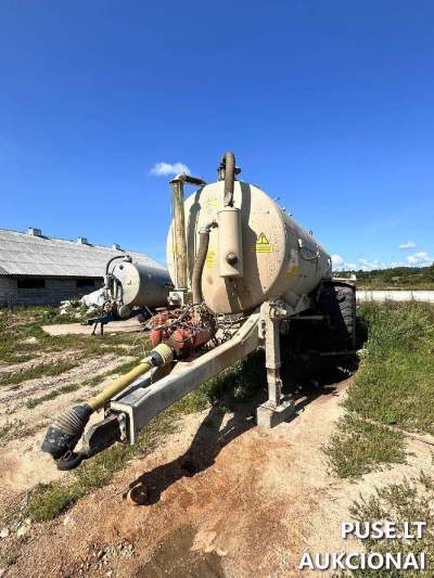 Traktoriaus ir technikos aukcionas: Srutvežis Pomot T 546/A su pradine 12672 EUR kaina