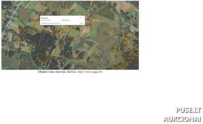 Žemės ūkio paskirties sklypo dalis Vilniaus rajone, Spieglių kaime, pradinė kaina 636 EUR