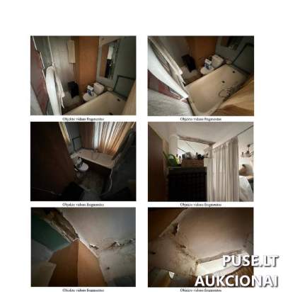 38 kv.m 1 kambario butas Vilniuje, Volungės g., pradinė kaina 62080 EUR, vykstantis aukcionas