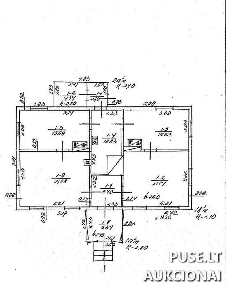 Gyvenamas namas Pastatai Ratkūnų g. 26, 39412 Kyburiai, Vaškų sen., Pasvalio r. sav. 5