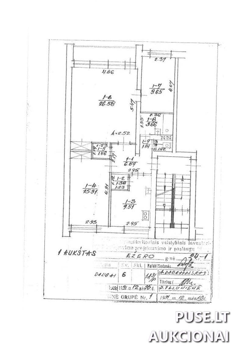 Butas Patalpos/Butai Ežero g. 24, 64137 Daugai, Daugų sen., Alytaus r. sav. 6