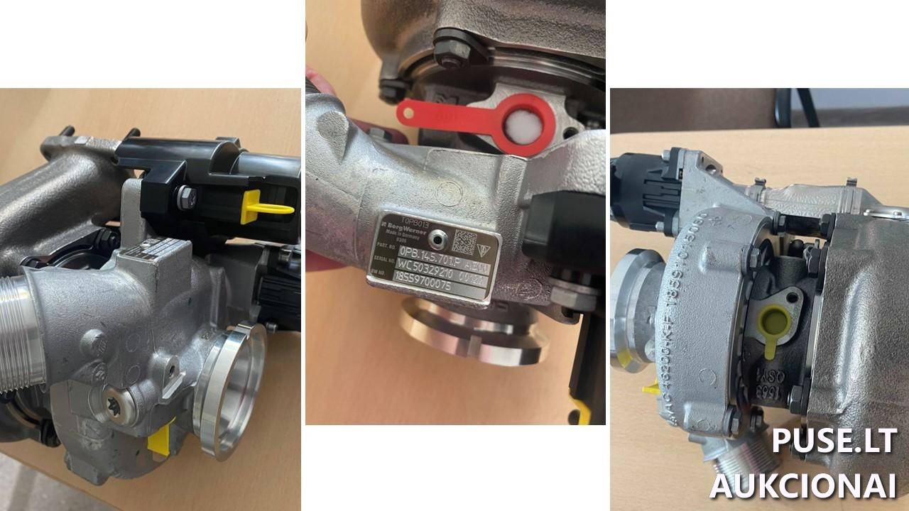 Automobilio Porsche detalė ? turbina. Kitas turtas 1