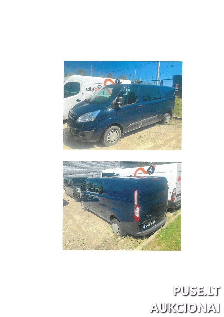 FORD TRANSIT CUSTOM Krovininis automobilis iki 3,5t. 2