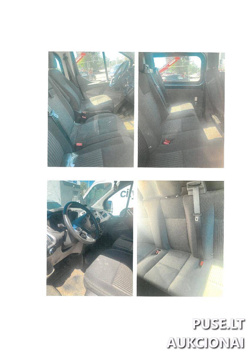 FORD TRANSIT CUSTOM Krovininis automobilis iki 3,5t. 4