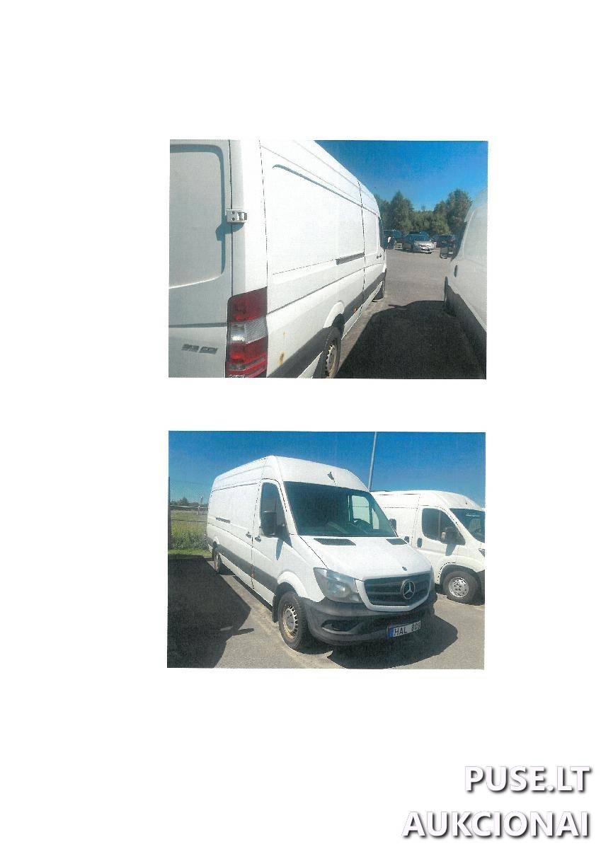 MERCEDES BENZ SPRINTER Krovininis automobilis iki 3,5t. 4