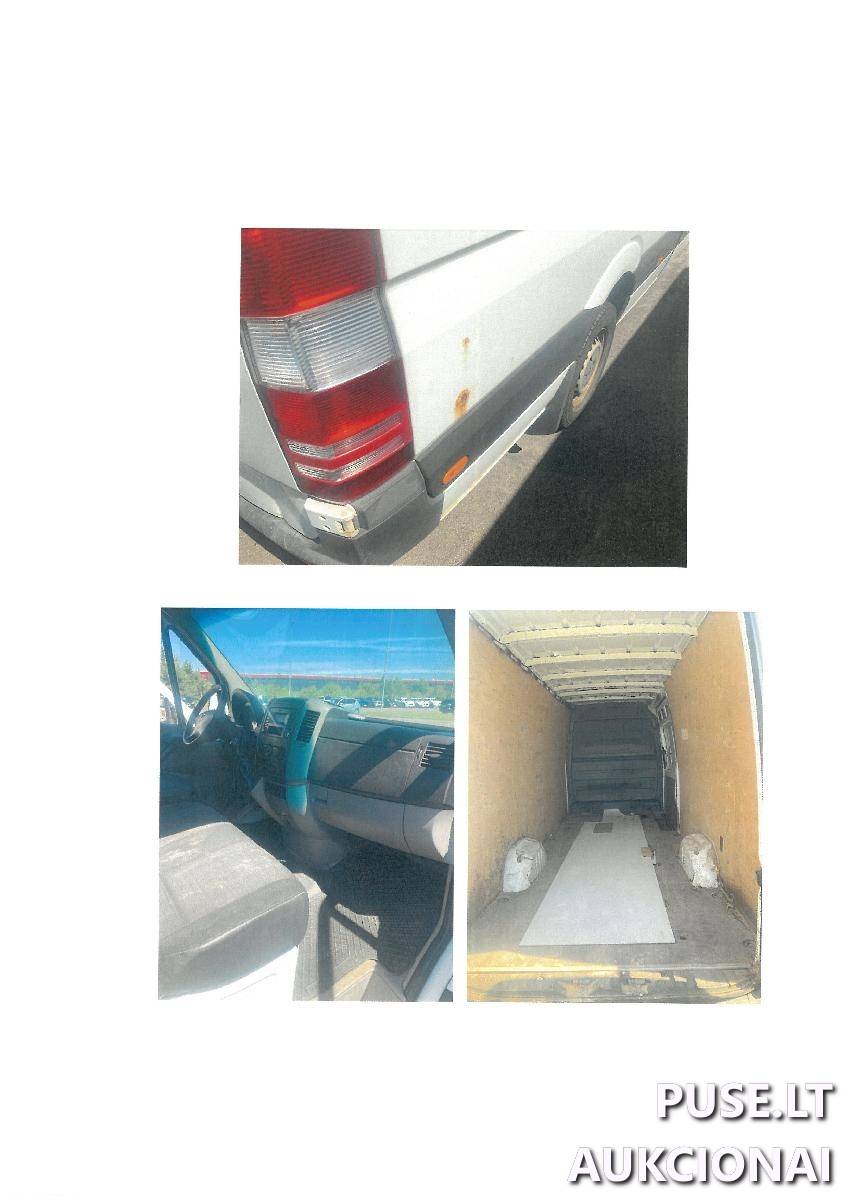 MERCEDES BENZ SPRINTER Krovininis automobilis iki 3,5t. 5