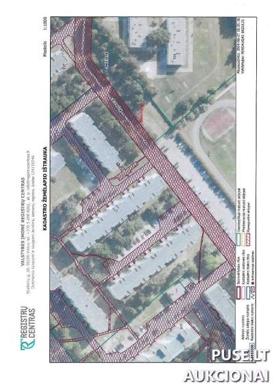 2 kambarių buto 1/2 dalis Šiauliuose, Krymo g. 12, pradinė kaina 14760 EUR