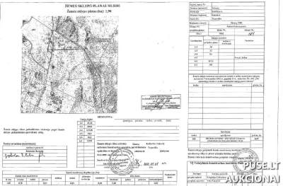 Žemės sklypo pardavimas Rokiškio r. Sniegių k. antstolių varžytynėse, pradinė kaina 692 EUR
