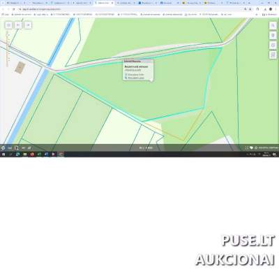 Žemės nuomos teisė 1.4391 ha, Trakų rajone, Paluknio seniūnijoje, pradinė kaina 540 EUR