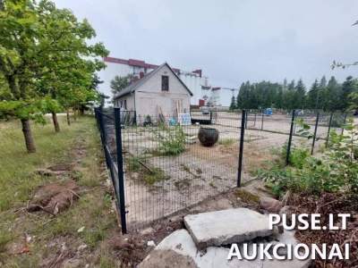 Industrinė aikštelė Rokiškyje Pramonės g. 9D, pradinė kaina 600 EUR, unikalus Nr. 4400-6280-3649
