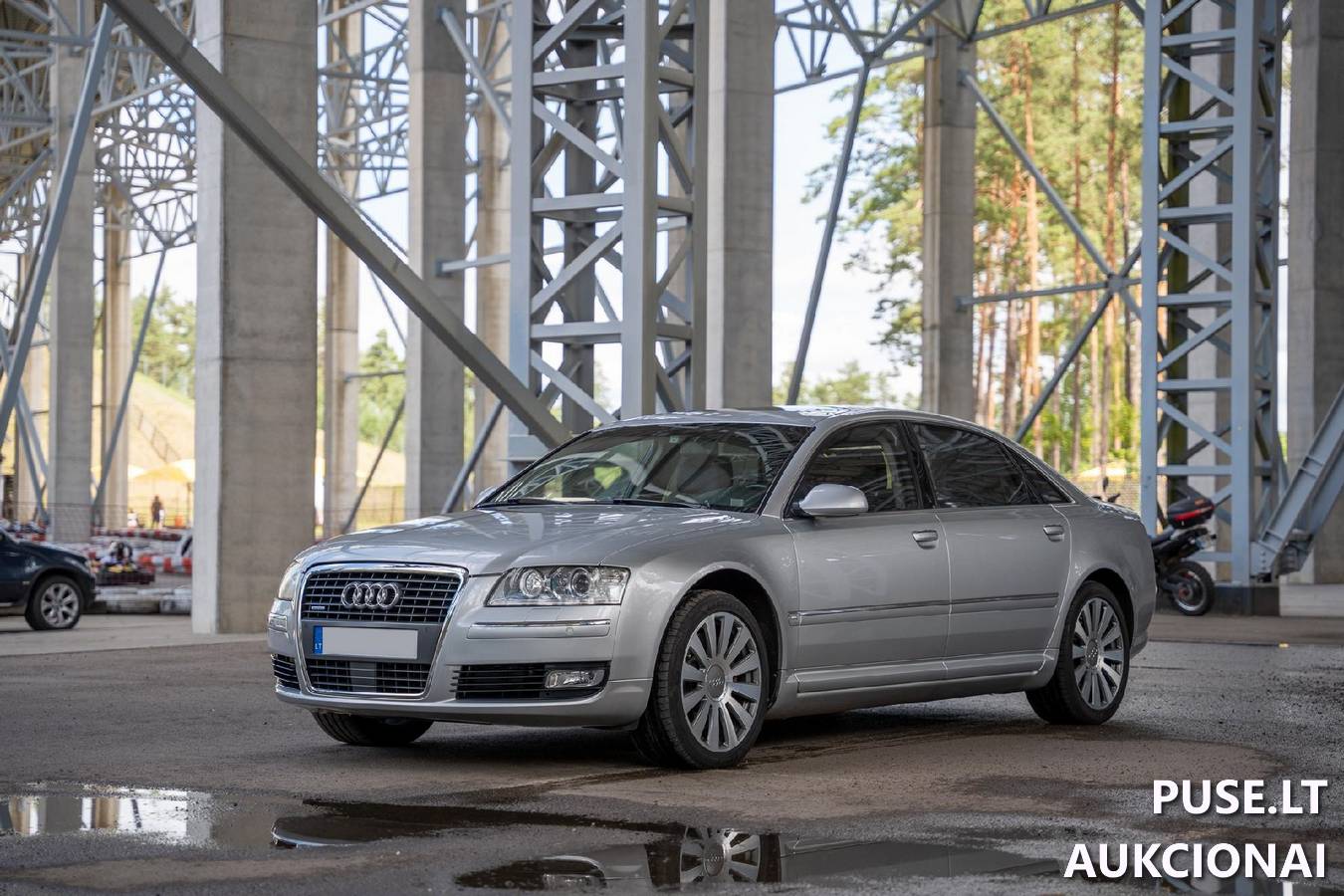 Automobilis - Audi A8, variklis 4,1 l, 240 kW, dyzelinas. Lengvasis automobilis 2