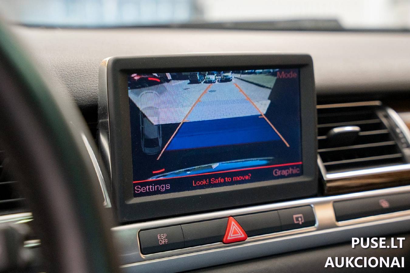Automobilis - Audi A8, variklis 4,1 l, 240 kW, dyzelinas. Lengvasis automobilis 5