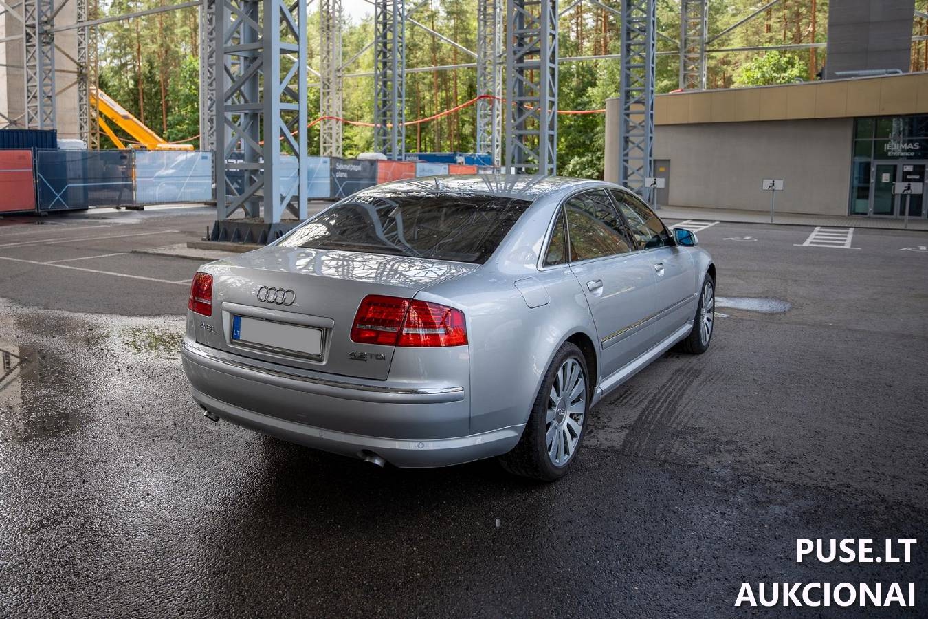 Automobilis - Audi A8, variklis 4,1 l, 240 kW, dyzelinas. Lengvasis automobilis 11
