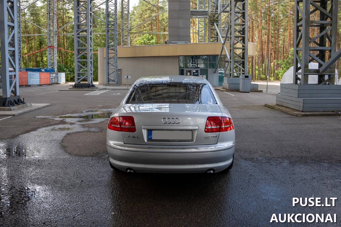 Automobilis - Audi A8, variklis 4,1 l, 240 kW, dyzelinas. Lengvasis automobilis 12