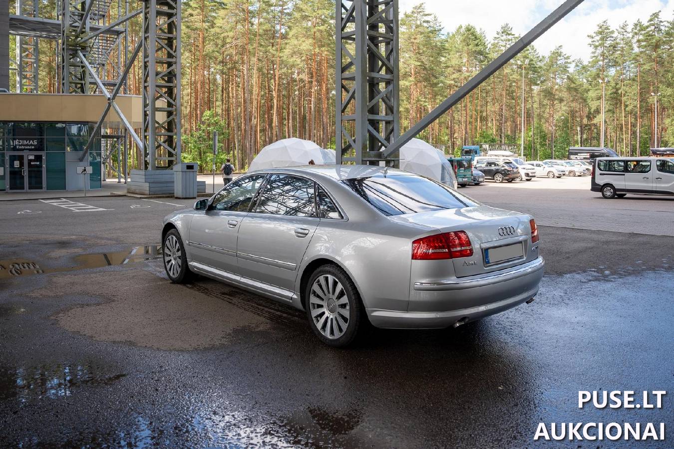 Automobilis - Audi A8, variklis 4,1 l, 240 kW, dyzelinas. Lengvasis automobilis 13