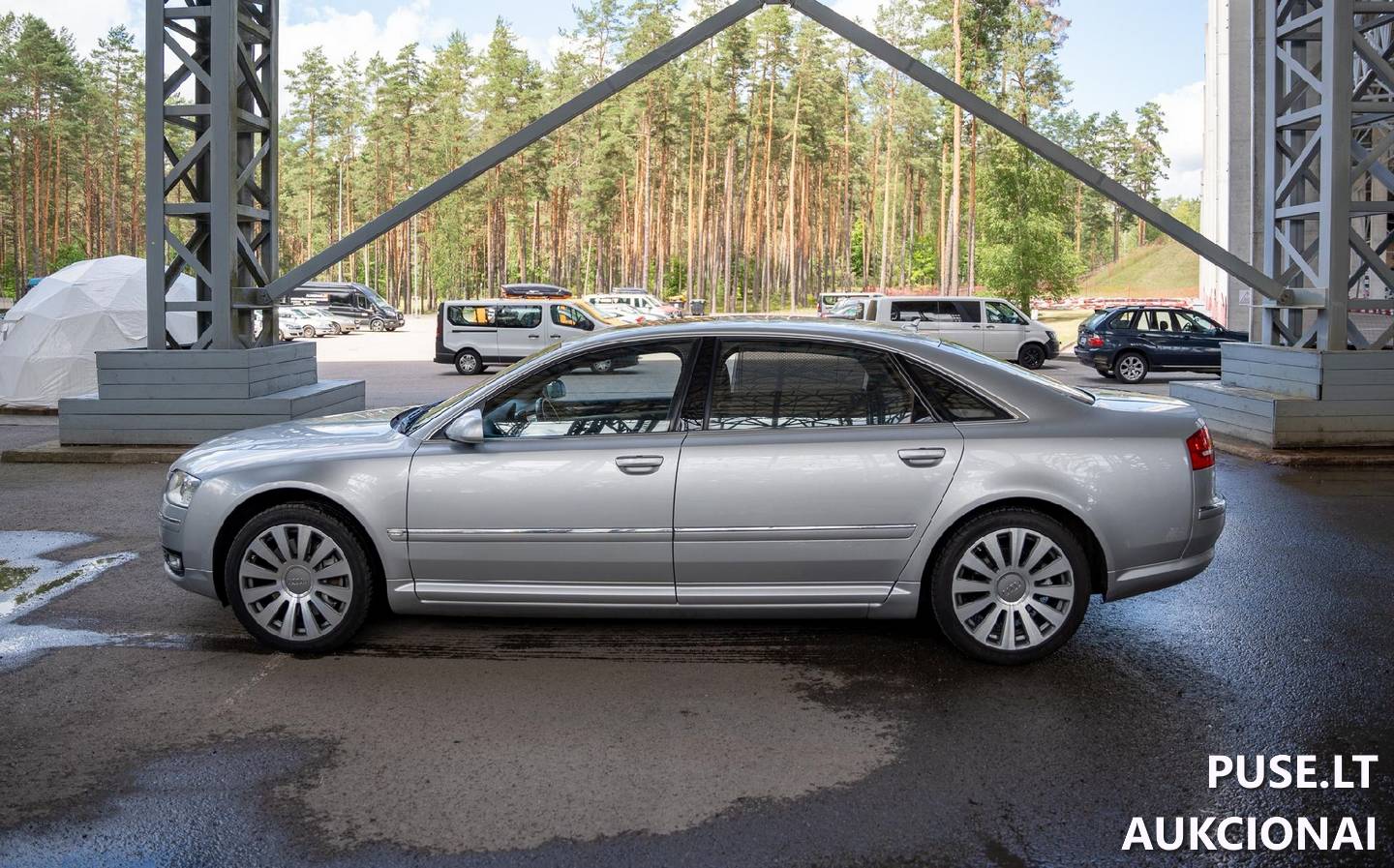 Automobilis - Audi A8, variklis 4,1 l, 240 kW, dyzelinas. Lengvasis automobilis 14
