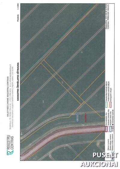 Žemės ūkio sklypas Joniškio r. Vekonių k. 0.06 ha nuo 320 EUR aukcione