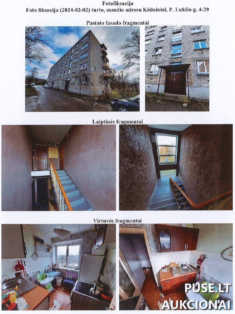 Butas Patalpos/Butai P. Lukšio g. 4, 57200 Kėdainiai, Kėdainių miesto sen., Kėdainių r. sav. 1