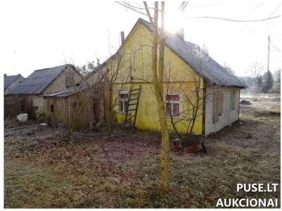 Parduodamas gyvenamasis namas Druskininkų savivaldybėje, Leipalingyje, Mokyklos g. 15, pradinė kaina 5000 EUR