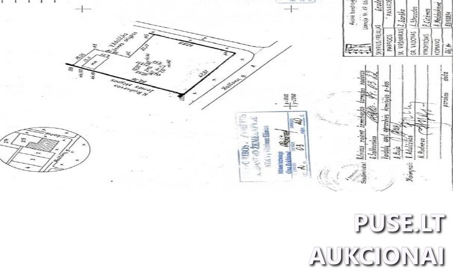 Žemės sklypas Sklypai Kaštonų g. 1, 14117 Pagiriai, Pagirių sen., Vilniaus r. sav. 1