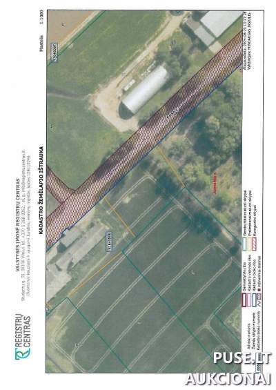 Žemės ūkio paskirties sklypas Joniškio r. sav., Jakiškių k. 0.20 ha, pradinė kaina 1064 EUR