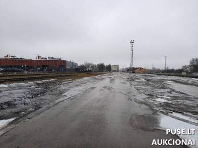 Kiemo aikštelė Šiauliuose, Dubijos g. 44, pradinė kaina 299600 EUR, inžinerinis statinys