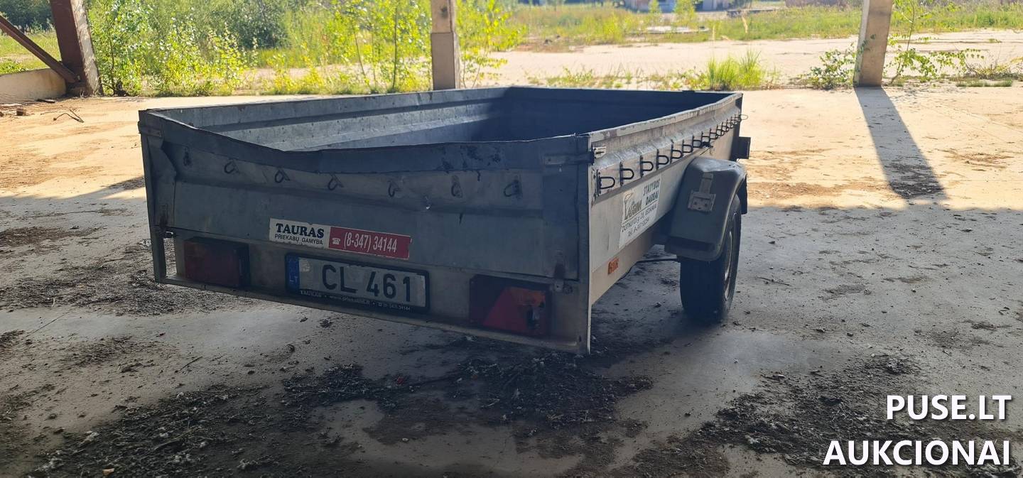Priekaba TAURAS Priekaba, kai b.m.  mažiau arba lygu  0,75t. 2