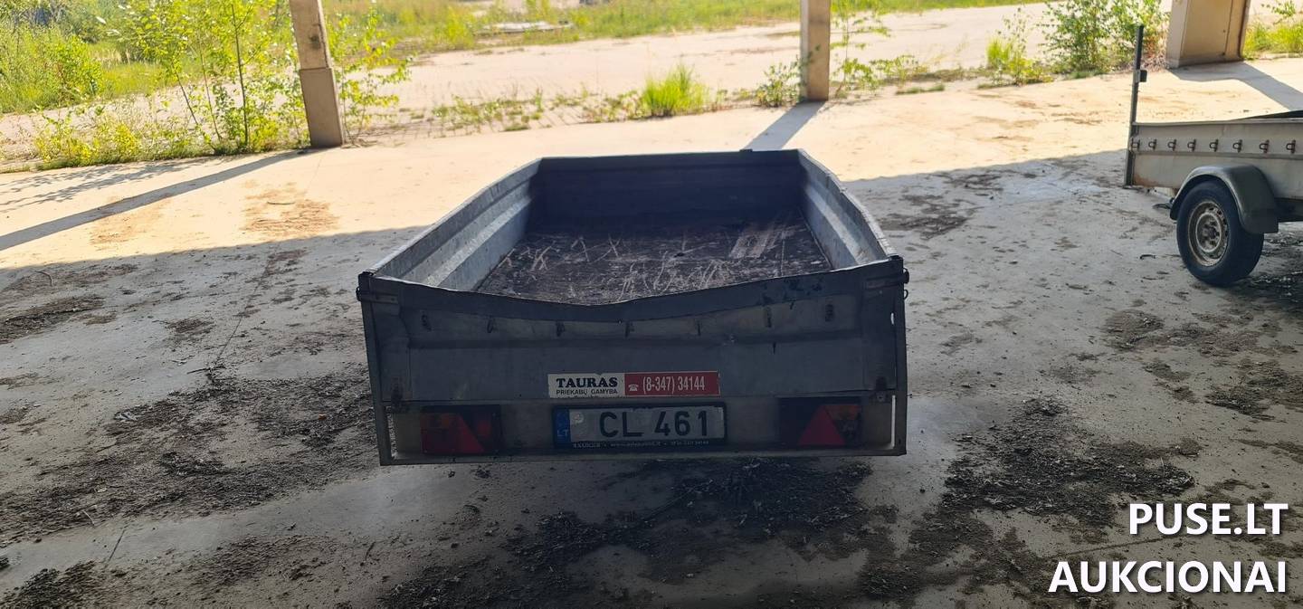 Priekaba TAURAS Priekaba, kai b.m.  mažiau arba lygu  0,75t. 6