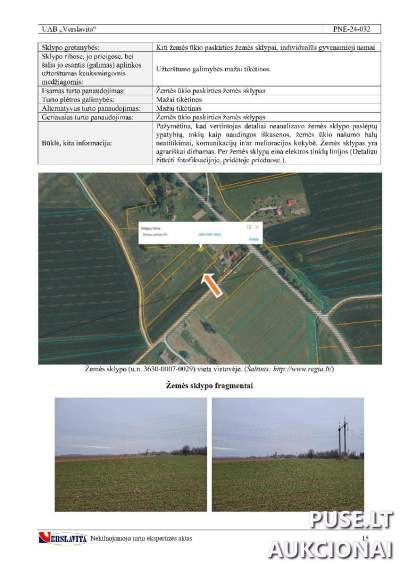 Parduodamas žemės ūkio sklypas Medeikių kaime, Biržų rajone, 0.73 ha už 3060 EUR