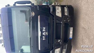 Krovininis sunkvežimis MAN TGX 18.400 4X2 BLS aukcione Klaipėdoje pradinė kaina 12000 EUR