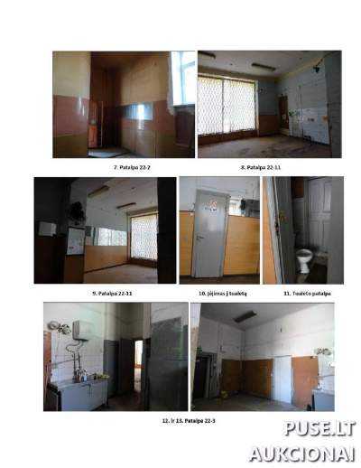 Parduotuvės patalpos Kaune, A. Juozapavičiaus pr. 38, 271 kv. m, 128000 EUR - Antstolių varžytynės