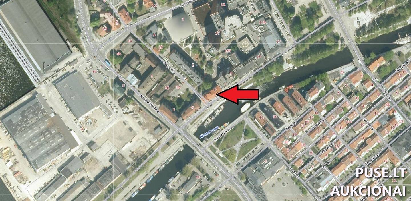 Butas Patalpos/Butai Danės g. 7, 92117 Klaipėda, Klaipėdos m. sav. 13
