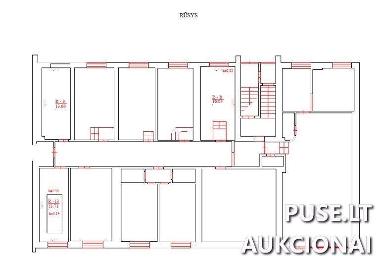 Administracinės patalpos Patalpos/Butai Algirdo g. 31, 03219 Vilnius, Vilniaus m. sav. 1