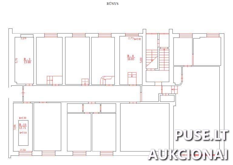 Administracinės patalpos Patalpos/Butai Algirdo g. 31, 03219 Vilnius, Vilniaus m. sav. 1