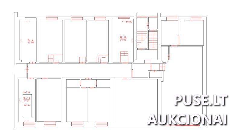 Administracinės patalpos Patalpos/Butai Algirdo g. 31, 03219 Vilnius, Vilniaus m. sav. 1
