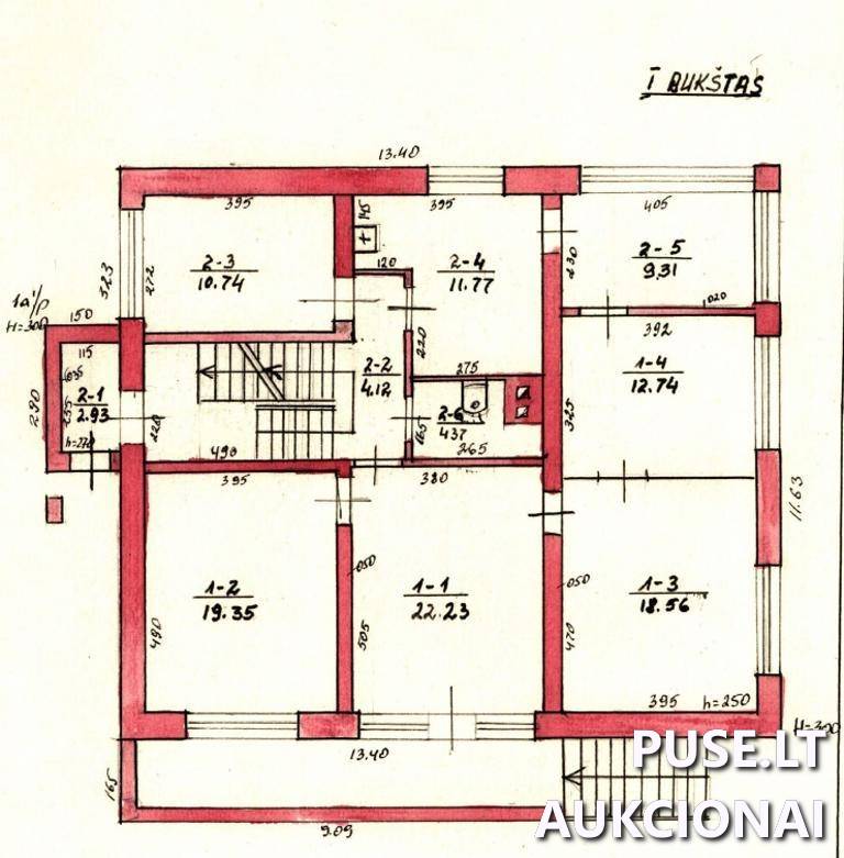Gyvenamas namas Pastatai Liepų g. 3, 65317 Vilkiautinis, Merkinės sen., Varėnos r. sav. 6