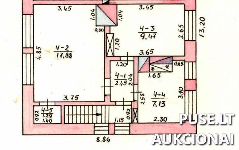 Butas Patalpos/Butai Klevų g. 17, 20239 Vileikiai, Pivonijos sen., Ukmergės r. sav. 6