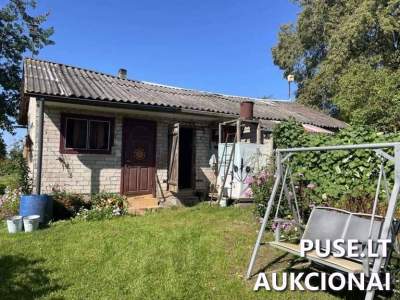 Butas Ukmergės rajone, Vileikiškiuose su ūkiniais pastatais 2400 EUR pradinė kaina