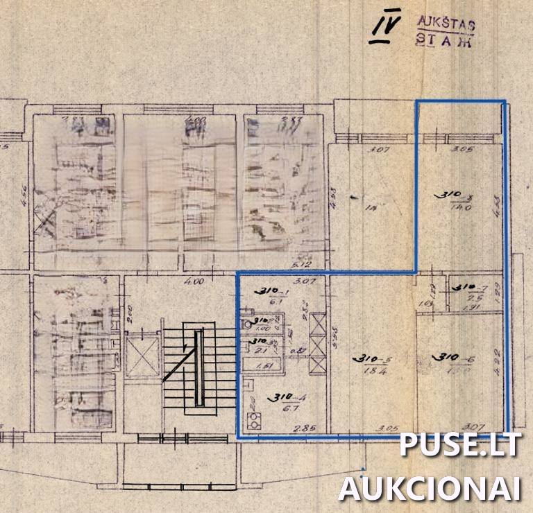 Butas Patalpos/Butai L. Asanavičiūtės g. 38, 04313 Vilnius, Vilniaus m. sav. 5