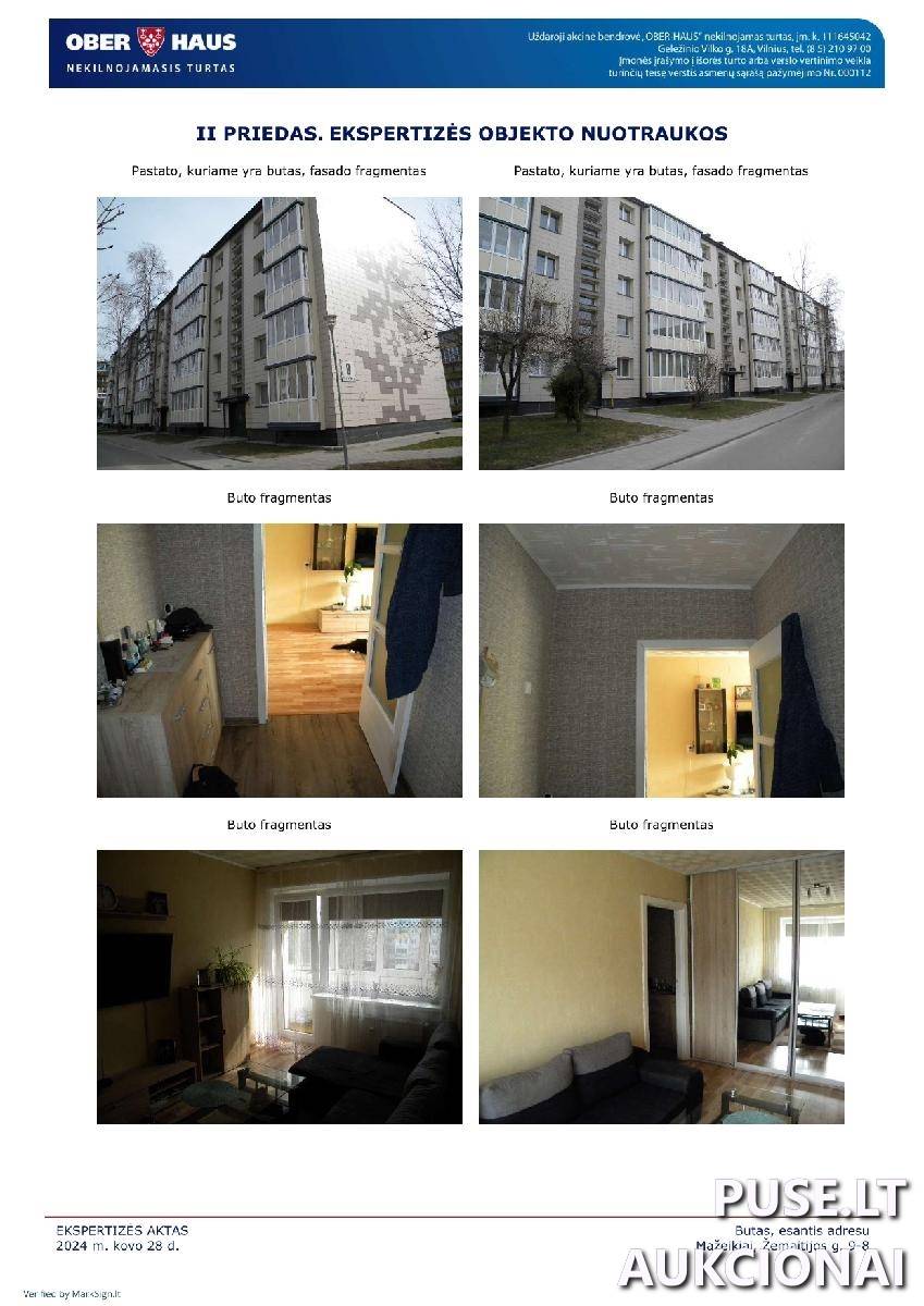 Butas Patalpos/Butai Žemaitijos g. 9, 89139 Mažeikiai, Mažeikių sen., Mažeikių r. sav. 2