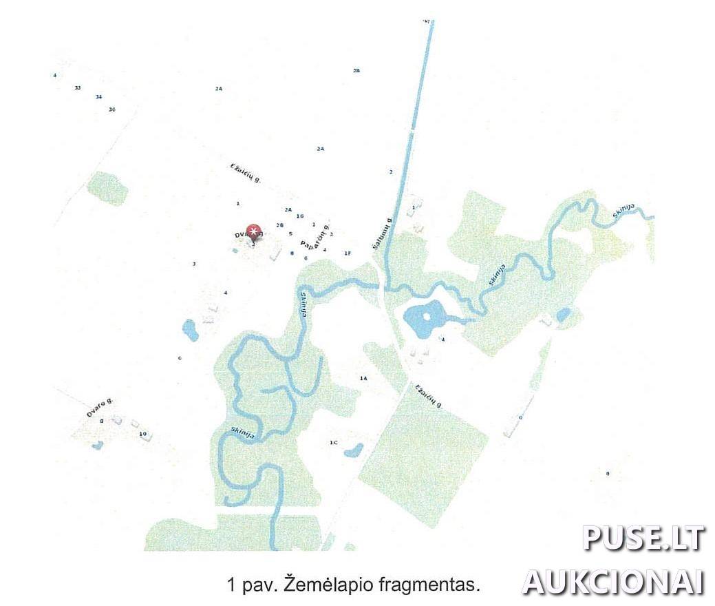 Žemės sklypas Sklypai Dvaro g. 2, 96159 Ežaičiai, Vėžaičių sen., Klaipėdos r. sav. 1