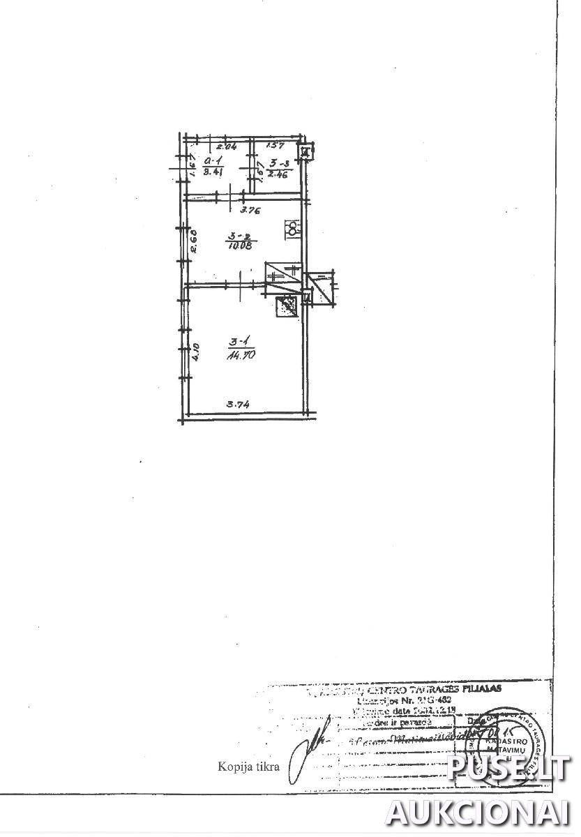 Butas Patalpos/Butai Nemuno g. 77, 74223 Smalininkai, Smalininkų sen., Jurbarko r. sav. 6