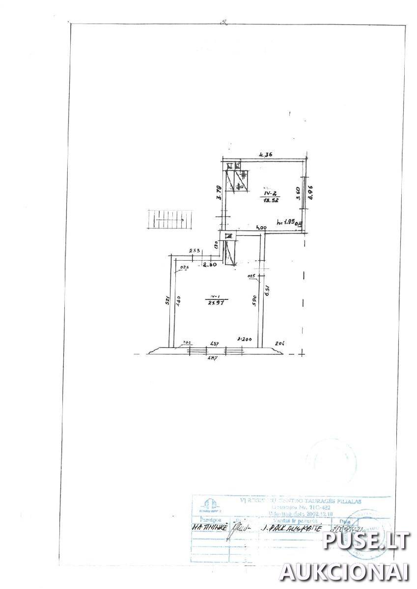 Butas Patalpos/Butai Nemuno g. 47, 74223 Smalininkai, Smalininkų sen., Jurbarko r. sav. 1