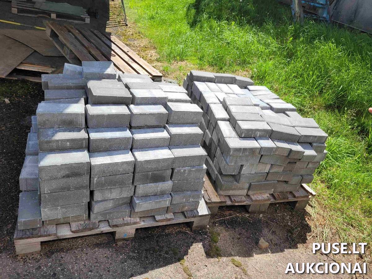 1539 kg trinkelių Statybinės medžiagos 1