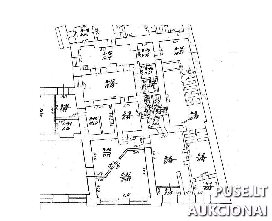 Nuomojamas turtas: Mokytojų namai Patalpos/Butai Vilniaus g. 39, 01119 Vilnius, Vilniaus m. sav. 2