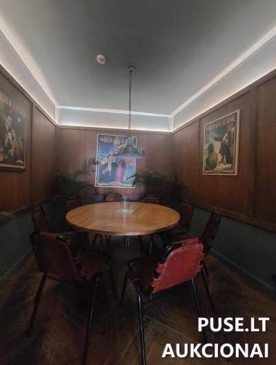 Nuomojamos 147 kv.m kultūros paskirties patalpos Vilniaus g. 39 Vilniuje, pradinė kaina nuo 4667 EUR