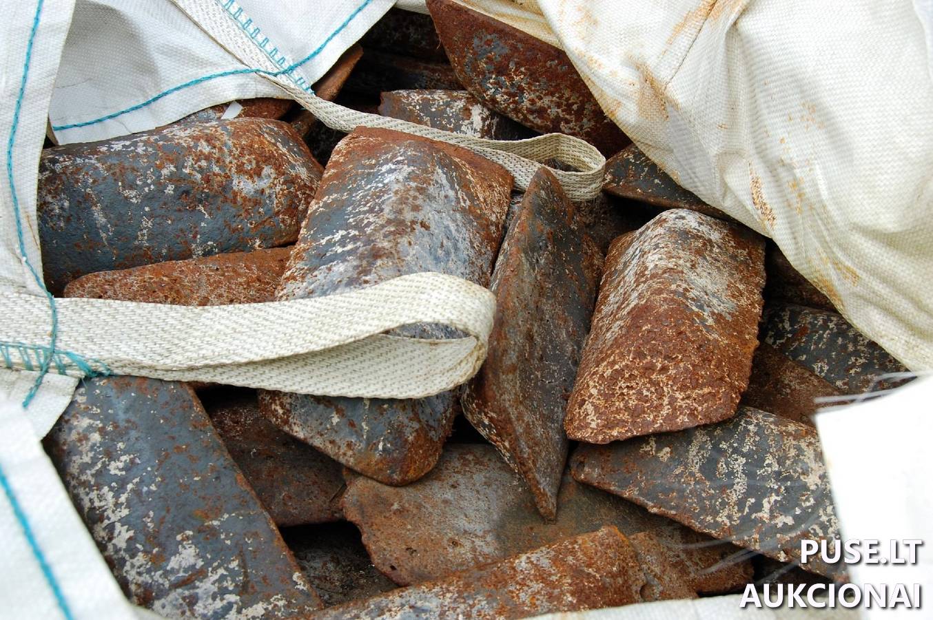 5194,71 kg ketaus lydinių Kitas turtas 5