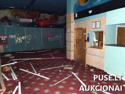 Kino teatras su baro ir lošimų salonu Klaipėdoje, Taikos pr. 105, pradinė kaina 789300 EUR